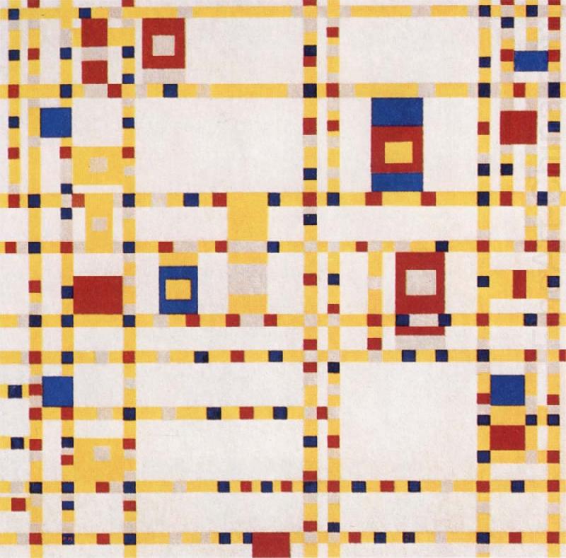 Broadway Boogie Woogie, Piet Mondrian